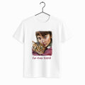Celebrate Your Furry Friend, Turn Photo into Oil Painting Style, Unique Pet Lover Unisex Crewneck T-shirt S-5XL