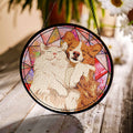 Custom Pet Drawing From Photo, Turn Art Pet Memory Into Glass Suncatcher, Animal Lover Gift-BeUnikArt