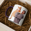 Turn Photo To Art Canvas For Pet Lovers, Personalized Cat Memorial Gift, Pet Keepsake Accent Coffee Mug (11, 15oz)-BeUnikArt