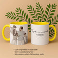 Customized Family Photo Turn to Doodle Art Style, Family Gift Mug, Accent Coffee Mug (11, 15oz)-BeUnikArt