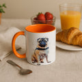 Personalized Pet Memory Mug, Turn Moment to Illustration Art, Accent Coffee Mug (11, 15oz) - BeUnikArt