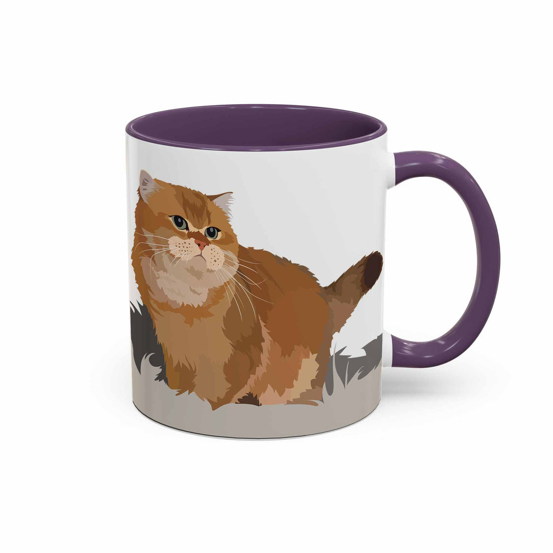 Turn Photo To Art Canvas For Pet Lovers, Personalized Cat Memorial Gift, Pet Keepsake Accent Coffee Mug (11, 15oz)-BeUnikArt