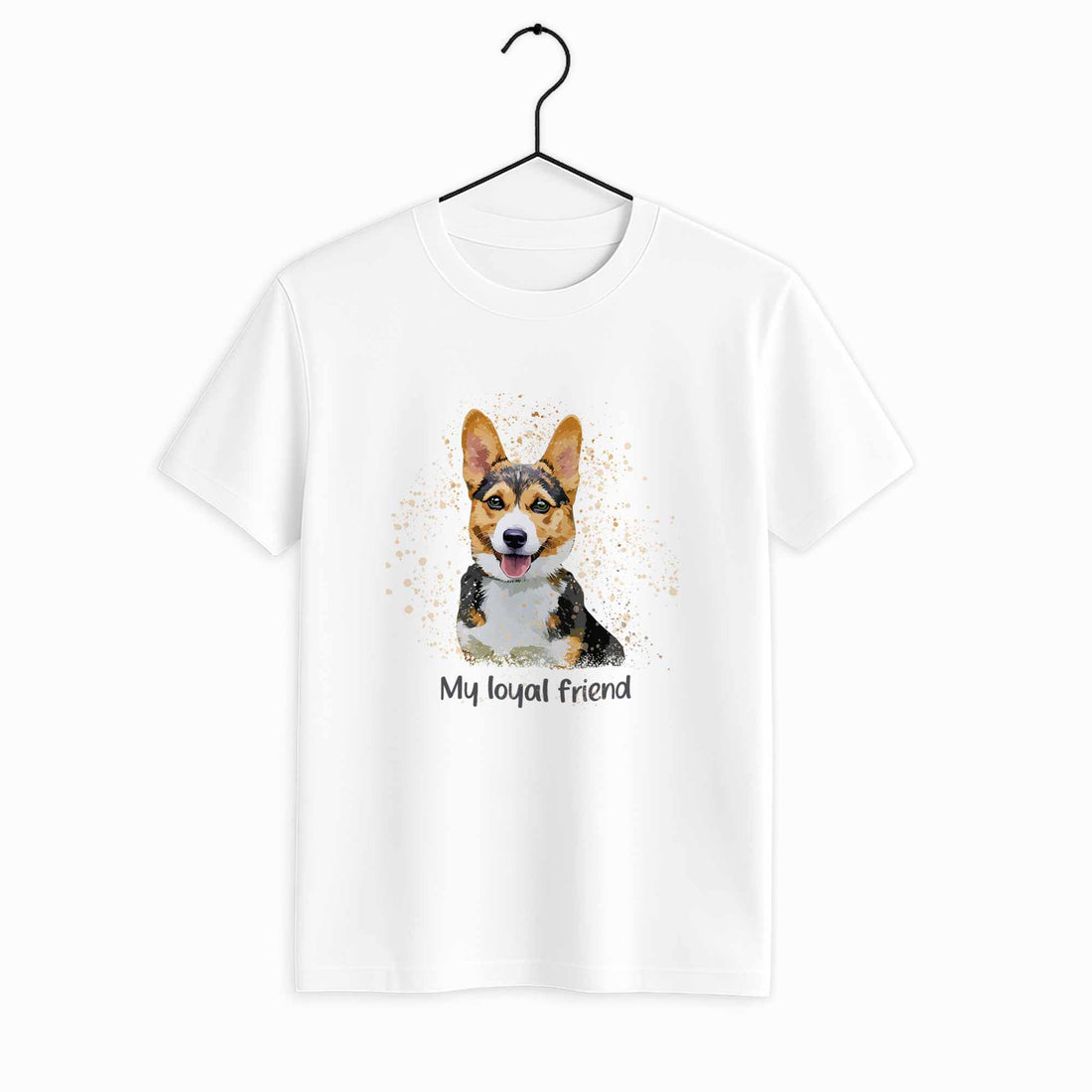 Personalized For Animal Lovers, Turn Your Favorite Pet Moment to Illustration Art, Adorable Unisex Crewneck T-shirt S-5XL