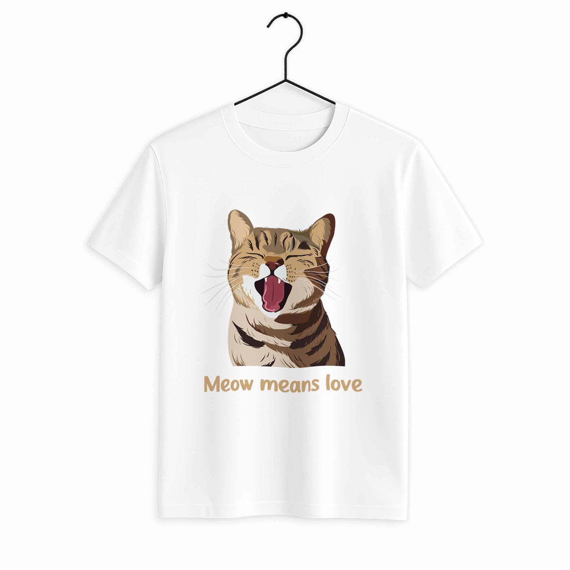 Customized Pet Lover Turn Portrait Photo to Illustration Art, Pet Birthday Gift Unisex Crewneck T-shirt S-5XL
