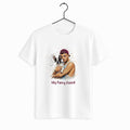 Custom Turn Photo to Art Illustration Style, Show Off Your Pet’s Personality, Fun Custom Unisex Crewneck T-shirt S-5XL