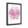 Personalized Line Art from Photo Couple Anniversary Family Gift Canvas-BeUnikArt
