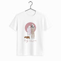 Personalized Turn Family Photo to Doodle Art Style, Perfect Gift for Father, Mother's Day, Family Unisex Crewneck T-shirt S-5XL