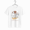 Custom Family Photo Turn To Line Art, Perfect Gift for Father, Mother's Day Unisex Crewneck T-shirt S-5XL