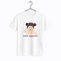 Custom Baby Portrait Photo Art, Personalized Baby Illustration Painting, Baby Shower Gift, Newborn Keepsake Unisex Crewneck T-shirt S-5XL