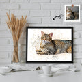 Custom Portrait For Dog Or Cat Owners, Style Your Space with Pet Illustration Style Art, Turn Photo into Art Canvas-BeUnikArt