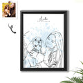 Custom Turn Your Pet Photo into Line Art Personalized Pet Digital File-BeUnikArt