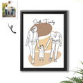 Custom Family Photo Turn To Line Art, Perfect Gift for Father, Mother's Day Digital File-BeUnikArt