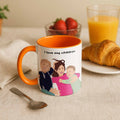 Custom Baby Portrait from Photo, Personalized Art Mug, Thoughtful Gift for Baby Shower, Accent Coffee Mug (11, 15oz)-BeUnikArt