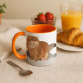 Turn Photo To Art Canvas For Pet Lovers, Personalized Cat Memorial Gift, Pet Keepsake Accent Coffee Mug (11, 15oz)-BeUnikArt