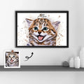Custom Portrait For Dog Or Cat Owners, Style Your Space with Pet Illustration Style Art, Turn Photo into Art Canvas-BeUnikArt