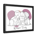 Custom Family Photo Turn To Line Art, Perfect Gift for Father, Mother's Day Digital File-BeUnikArt