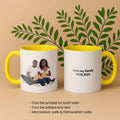 Personalized Family Portrait from Photo, Custom Illustrated Art on Mug, Anniversary Accent Coffee Mug (11, 15oz)-BeUnikArt