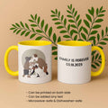 Personalized Turn Family Photo to Doodle Art Style, Perfect Gift for Father, Mother's Day, Accent Coffee Mug (11, 15oz)-BeUnikArt