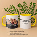 Custom Best Friends Portrait Turn Photo To Art, Thoughtful Friendship Gift, Best Friends Keepsake Accent Mug Coffee (11, 15oz)-BeUnikArt