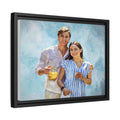 Custom Couple Photo Turn Your Favorite Moment Together to Oil Painting Art, Romantic Canvas Gift for Him or Her-BeUnikArt
