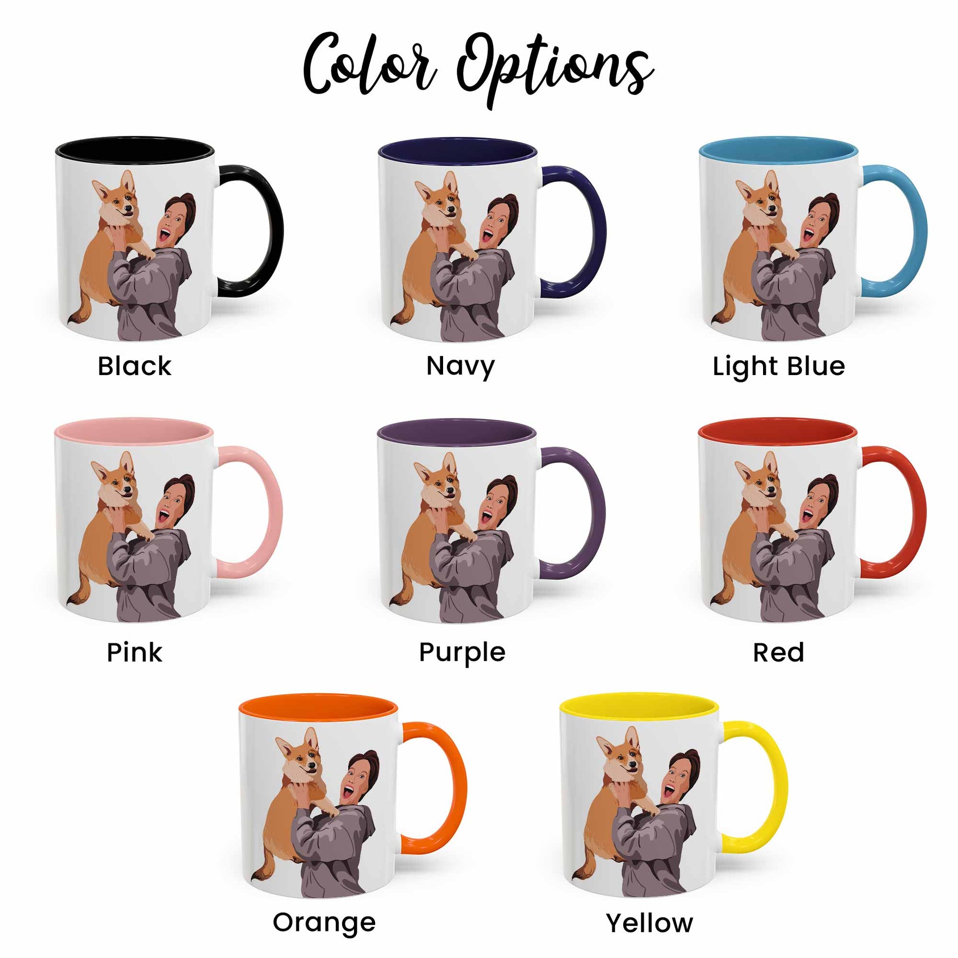 Turn Photo To Art Canvas For Pet Lovers, Personalized Cat Memorial Gift, Pet Keepsake Accent Coffee Mug (11, 15oz)-BeUnikArt