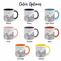 Customized Family Photo Turn to Doodle Art Style, Family Gift Mug, Accent Coffee Mug (11, 15oz)-BeUnikArt
