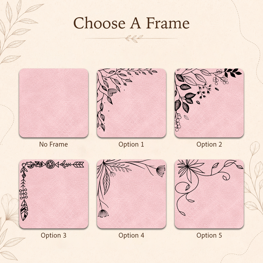 Personalized Photo to Line Art First Mom Gift Desk Mat