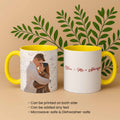 Custom Couple Illustration Mug, Turn Photo to Art, Accent Coffee Mug (11, 15oz) - BeUnikArt