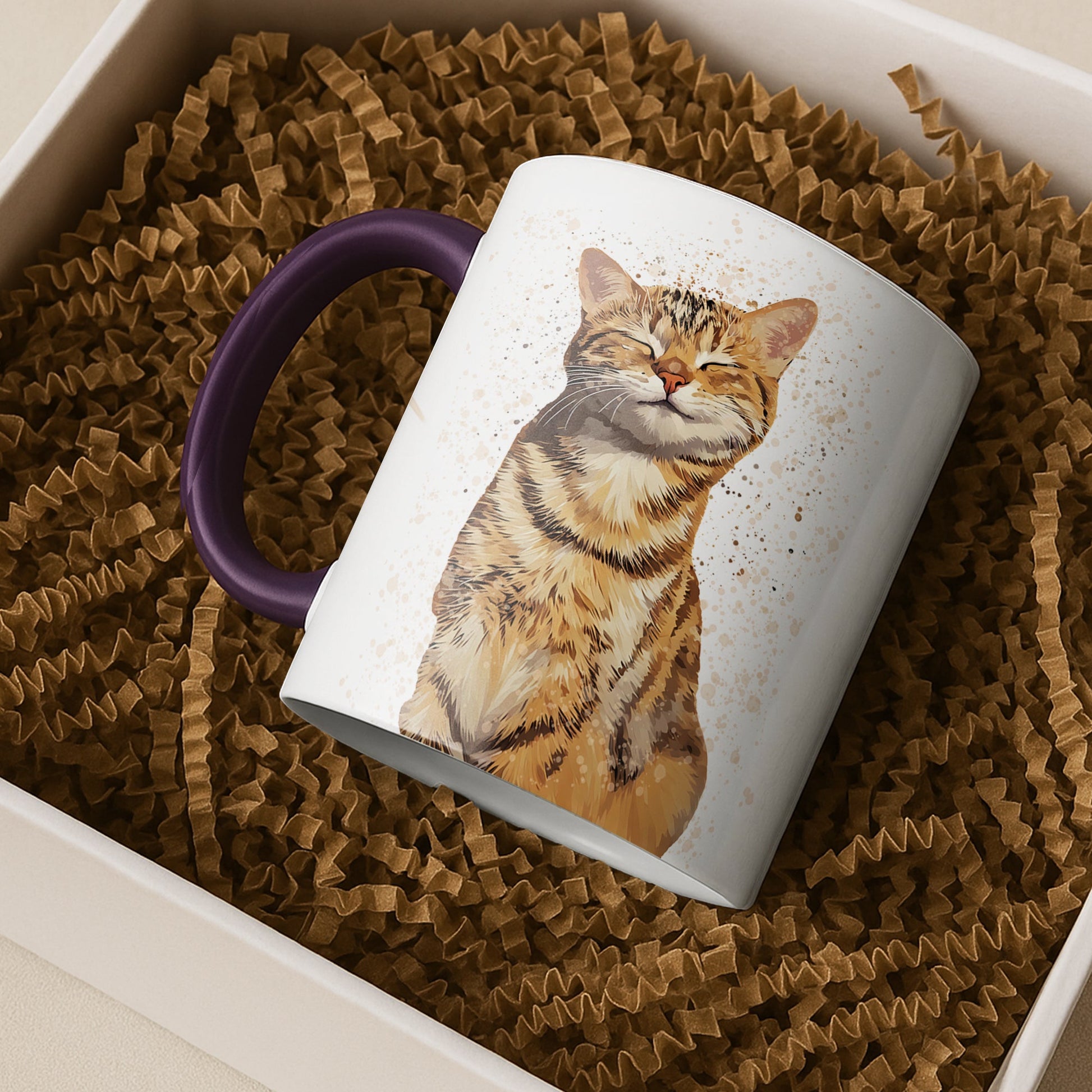 Custom Pet Illustration from Photo, Fun Gift Idea, Accent Coffee Mug (11, 15oz) - BeUnikArt