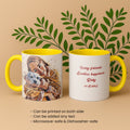 Custom Pet Portrait for Dog or Cat Lovers, Illustration Art Gift, Accent Coffee Mug (11, 15oz) - BeUnikArt