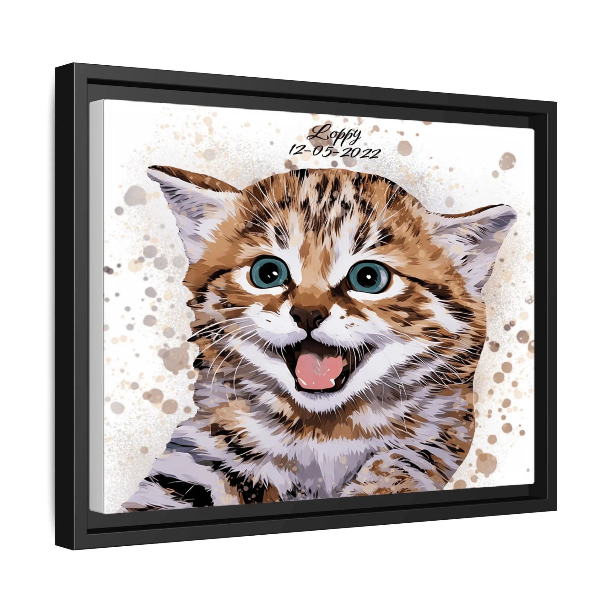Custom Portrait For Dog Or Cat Owners, Style Your Space with Pet Illustration Style Art, Turn Photo into Art Digital File - BeUnikArt