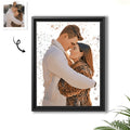 Custom Your Sweet Moment Into Illustration Art, Romantic Couple Canvas - BeUnikArt