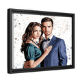 Custom Your Sweet Moment Into Illustration Art, Romantic Couple Canvas - BeUnikArt