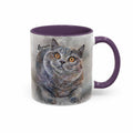 Customized Pet Adventure Water Color Style Art Mug, Turn Photo to Art, Accent Coffee Mug (11, 15oz) - BeUnikArt