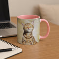 Customized Pet Photo to Art Mug, Oil Painting Style Design Accent Coffee Mug (11, 15oz) - BeUnikArt