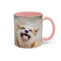 Customized Pet Photo to Art Mug, Oil Painting Style Design Accent Coffee Mug (11, 15oz) - BeUnikArt