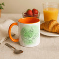 Personalized Friendship Line Art from Photo, Best Friend Gift Mug, Accent Coffee Mug (11, 15oz) - BeUnikArt