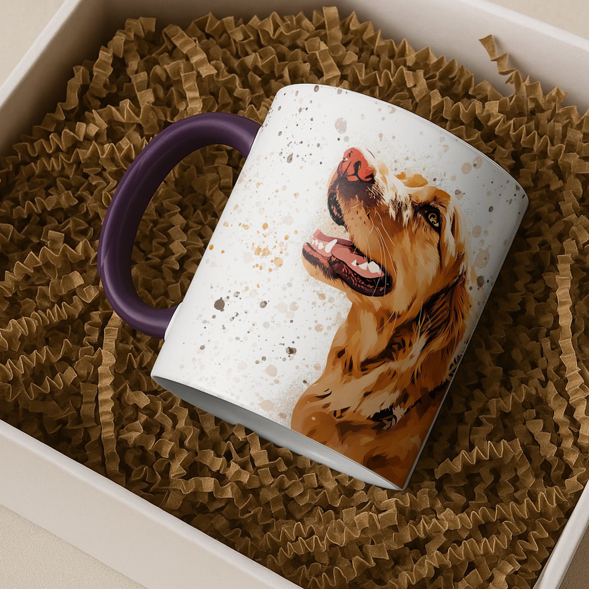 Personalized Pet Memory Mug, Turn Moment to Illustration Art, Accent Coffee Mug (11, 15oz) - BeUnikArt