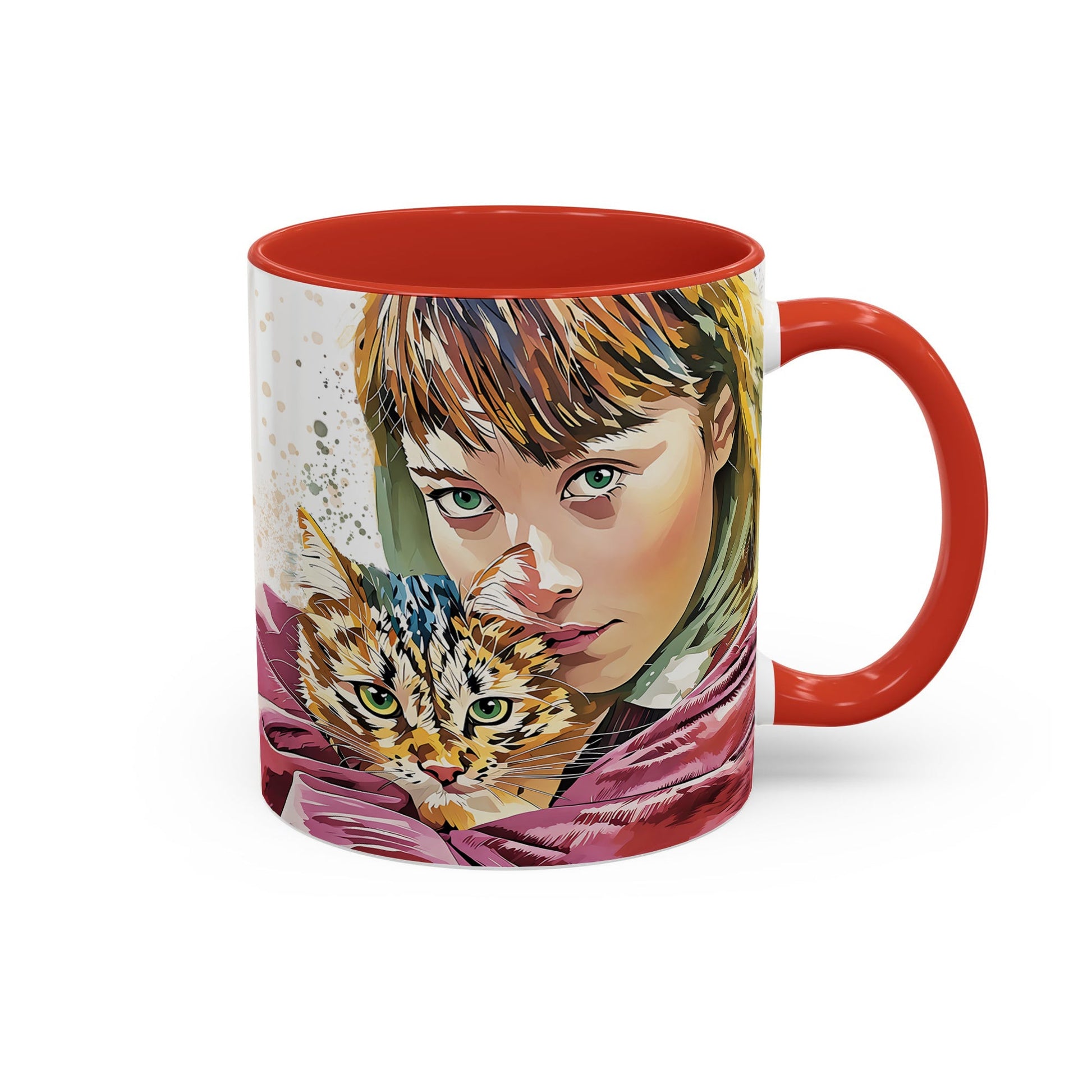 Personalized Pet Memory Mug, Turn Moment to Illustration Art, Accent Coffee Mug (11, 15oz) - BeUnikArt