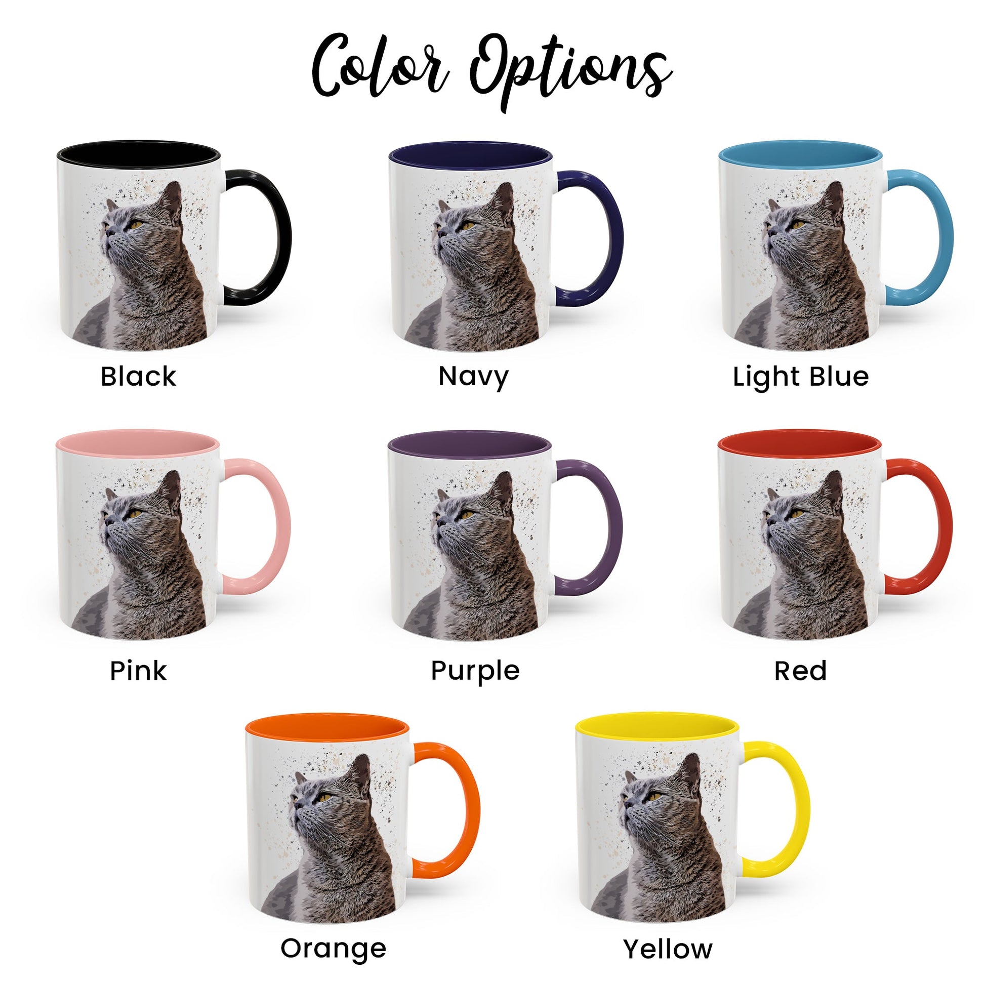 Personalized Pet Memory Mug, Turn Moment to Illustration Art, Accent Coffee Mug (11, 15oz) - BeUnikArt