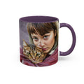 Personalized Pet Photo to Oil Painting Art, Unique Gift, Accent Coffee Mug (11, 15oz) - BeUnikArt