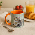 Personalized Pet Photo to Oil Painting Art, Unique Gift, Accent Coffee Mug (11, 15oz) - BeUnikArt