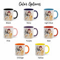 Personalized Pet Picture to Water Color Style Art, Unique Mug, Accent Coffee Mug (11, 15oz) - BeUnikArt