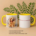 Personalized Pet Picture to Water Color Style Art, Unique Mug, Accent Coffee Mug (11, 15oz) - BeUnikArt