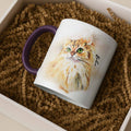 Personalized Pet Picture to Water Color Style Art, Unique Mug, Accent Coffee Mug (11, 15oz) - BeUnikArt
