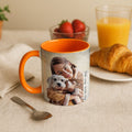 Personalized Pet Portrait Mug, Turn Photo to Oil Painting Style Art Gift, Accent Coffee Mug (11, 15oz) - BeUnikArt