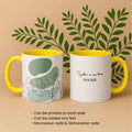 Personalized Turn Art Photo to Line Art, Couple Anniversary, Family Perfect Gift, Accent Coffee Mug (11, 15oz) - BeUnikArt