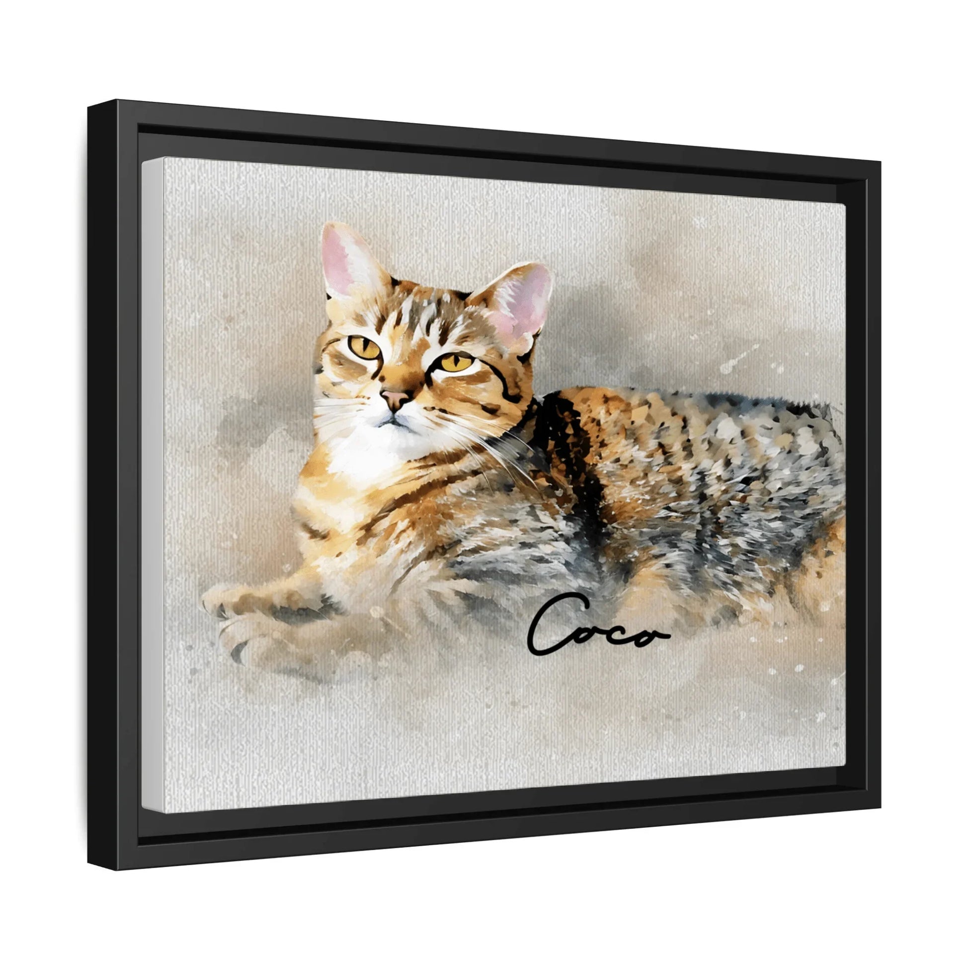 Personalized Your Pet Picture, Turn Photo to Water Color Style Art Potrait, Thoughtful Digital File Gift - BeUnikArt
