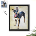 Transform Your Pet Photo to Art, Customized Oil Painting Style Digital File in Minimal Style, Perfect for Home or Office Digital File Decor - BeUnikArt