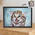 Transform Your Pet Photo to Art, Customized Oil Painting Style Digital File in Minimal Style, Perfect for Home or Office Digital File Decor - BeUnikArt